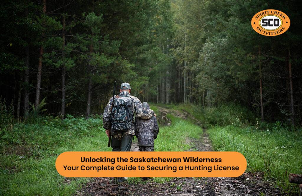 Hunting license in Saskatchewan in Canada
